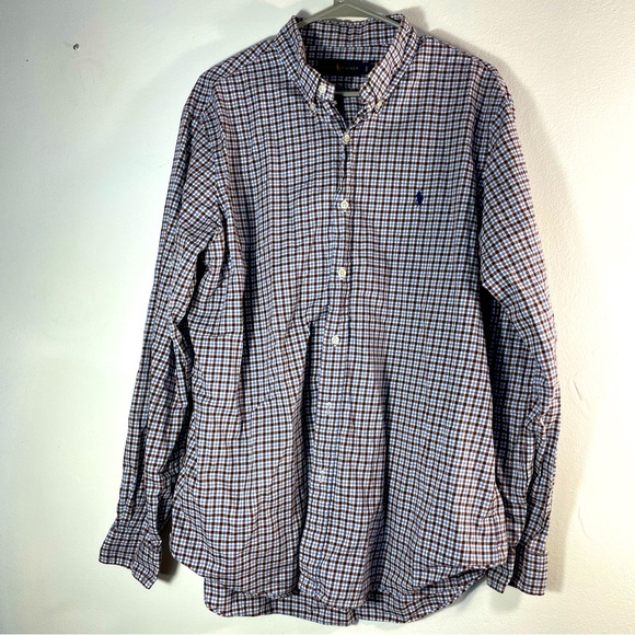 Ralph Lauren men shirt,checkers style. - Picture 1 of 7